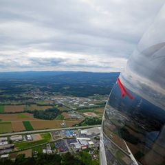 Flugwegposition um 11:13:03: Aufgenommen in der Nähe von Gemeinde Lannach, Österreich in 1020 Meter